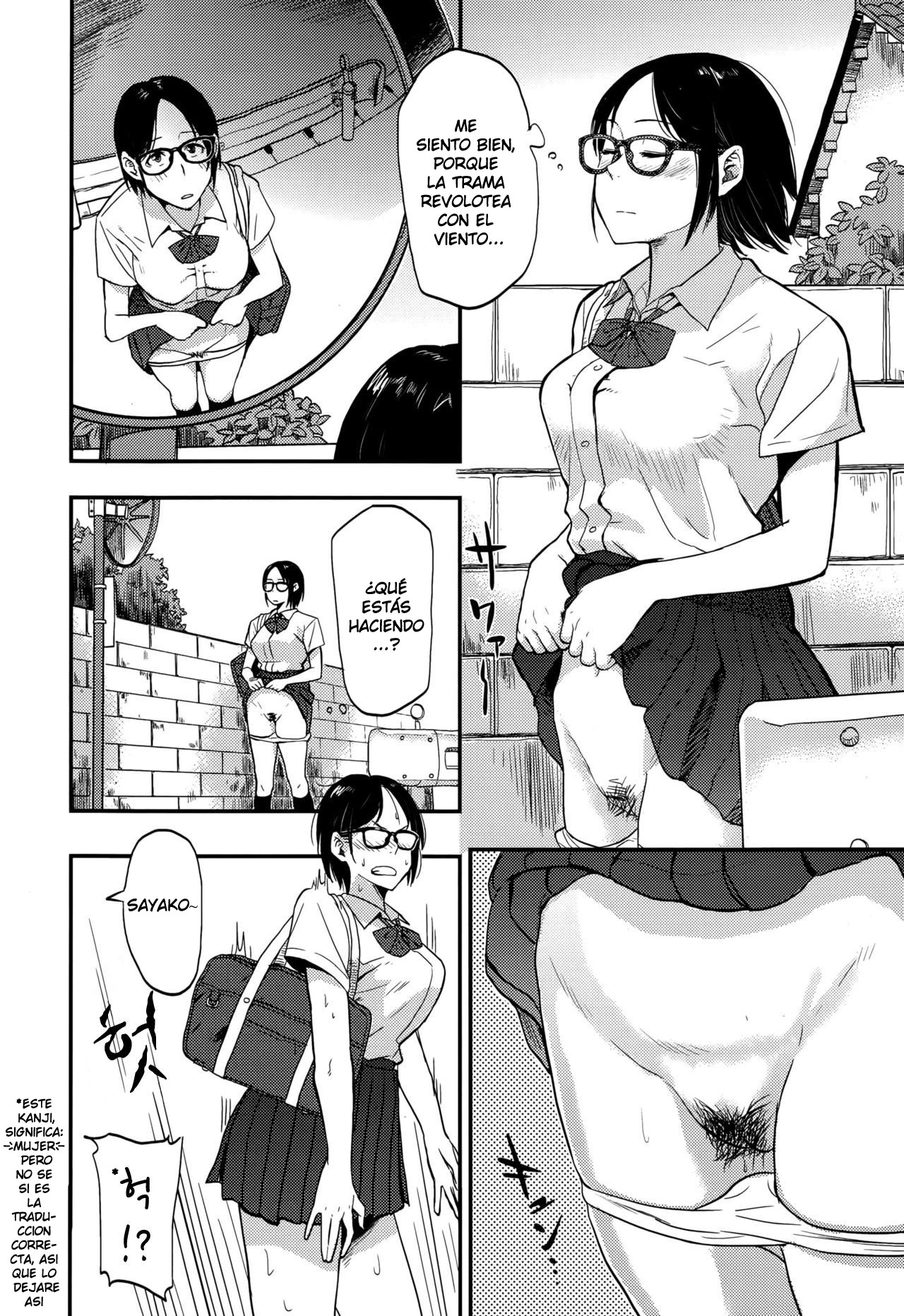 Sayako At The Bus Stop page 2 full