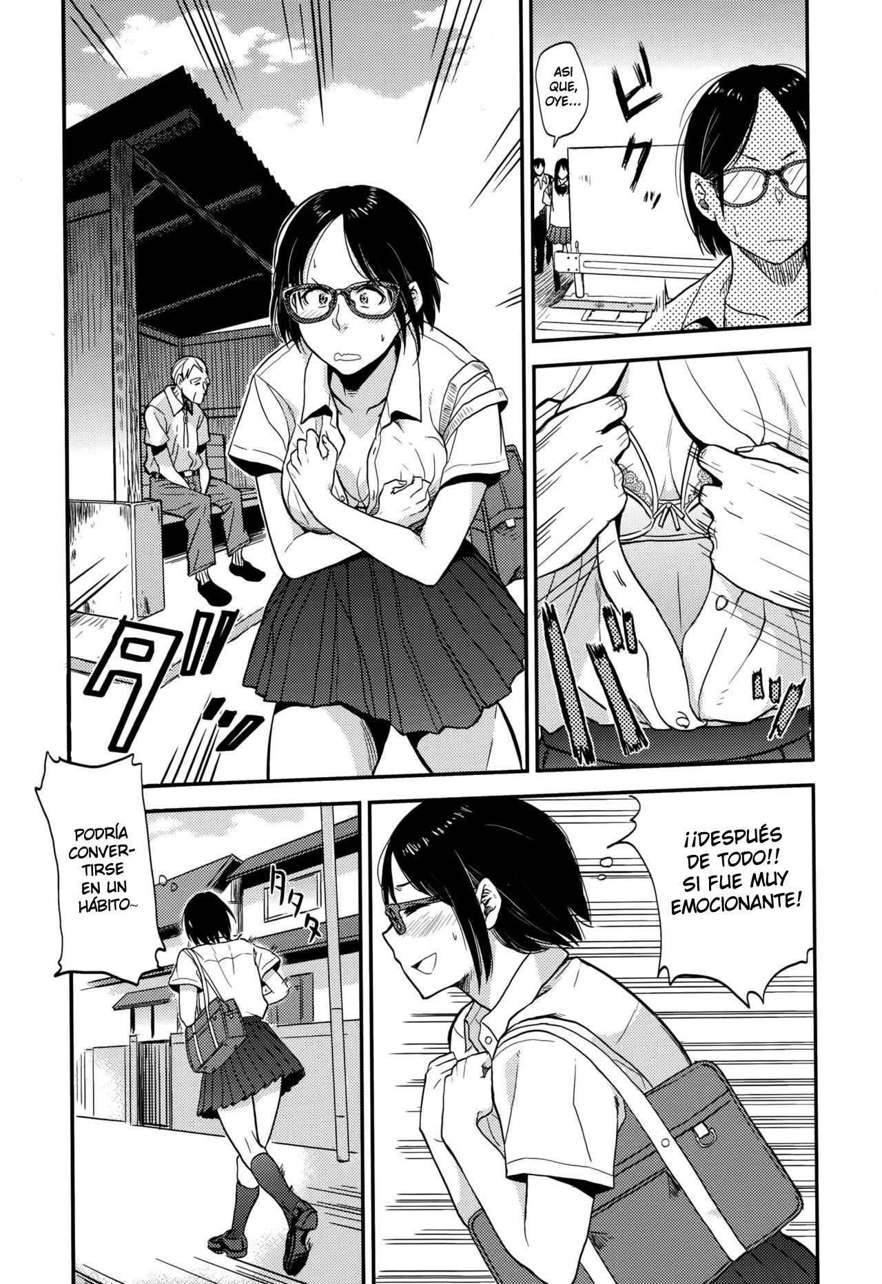 Sayako At The Bus Stop page 7 full