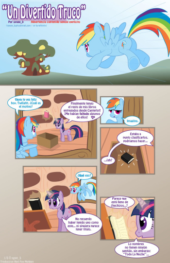 [Syoee_b] Un Divertido Truco (My Little Pony: Friendship is Magic) [Spanish] [Red Fox Makkan] cover