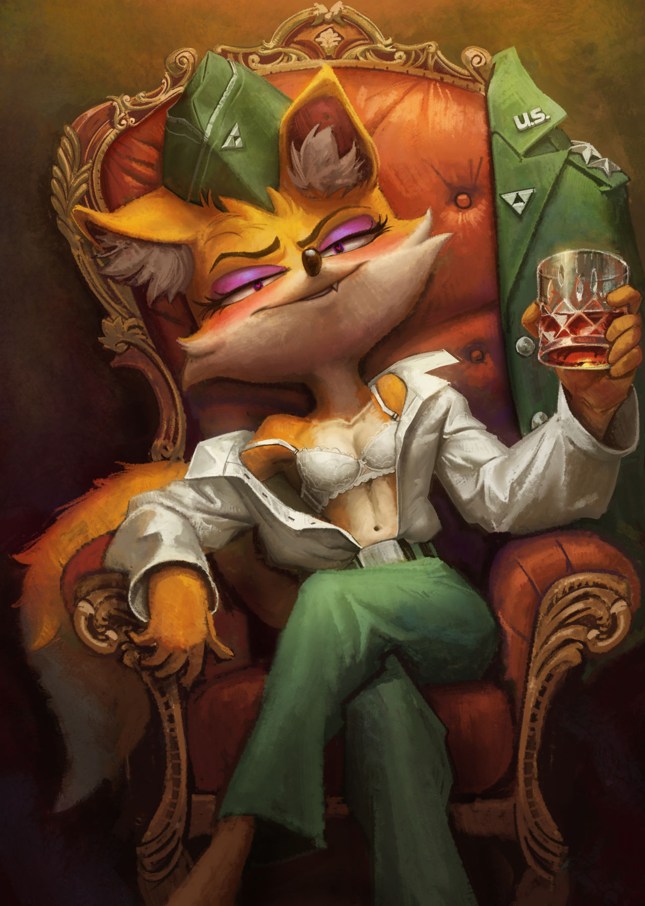 Lt. Fox Vixen - Squirrel and Hedgehog - 6th Pack page 2 full