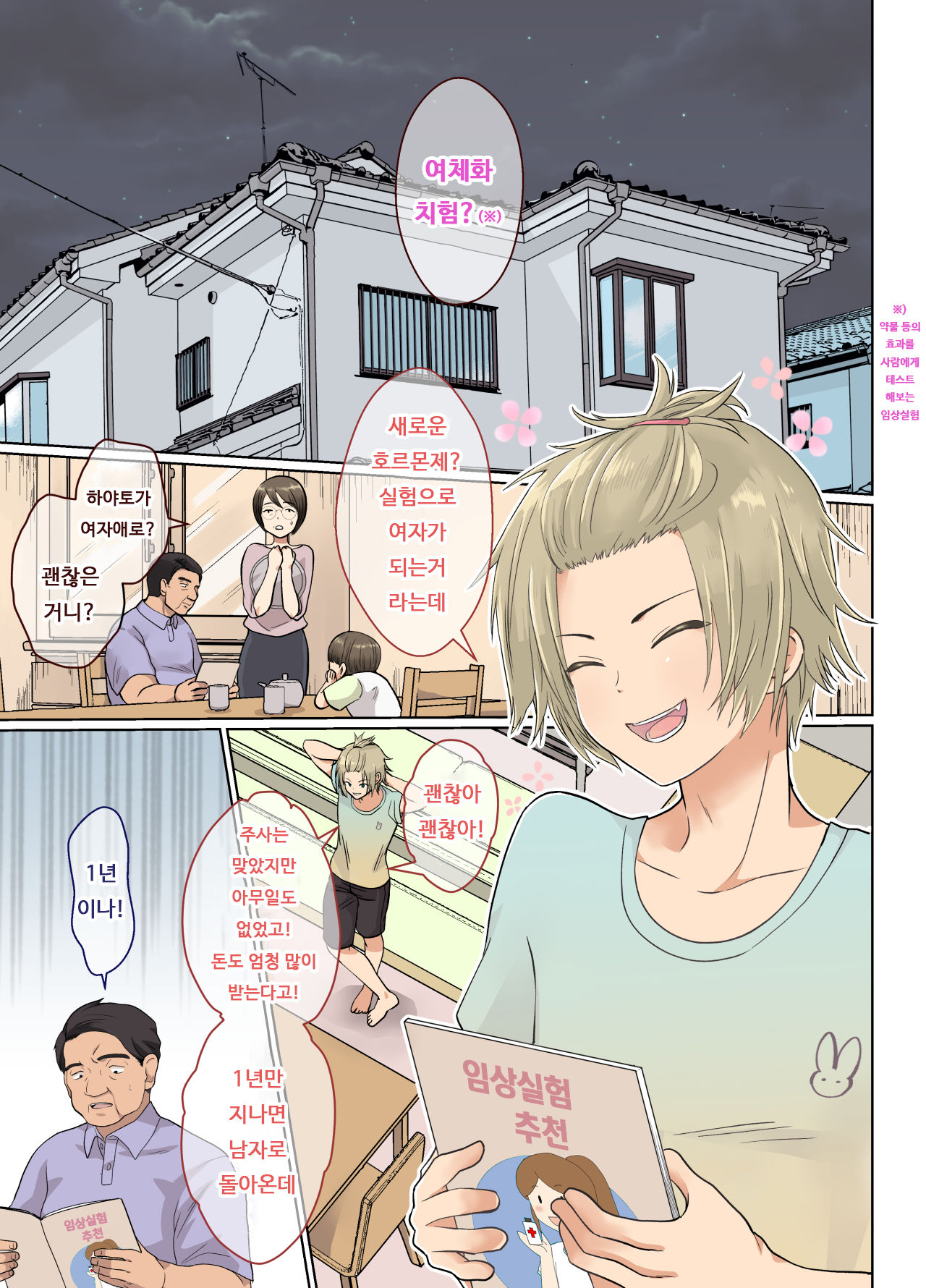 NEET no Ore ga Nyotaika Chiken ni Sanka Shite Mita! | 백수인 내가 여체화 치험에 참가해보았다! page 2 full