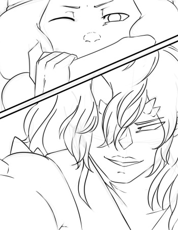 Ruby and Sapphire's Corruption wip [Inuyuru] cover