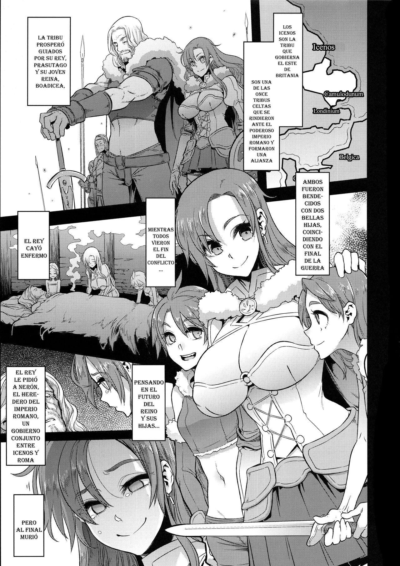 BOUDICA -Yakusoku Sarezaru Shouri no Joou- page 2 full