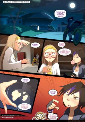 [Sillygirl] Big Sloppy Fingers (Big Hero 6) [Spanish] cover