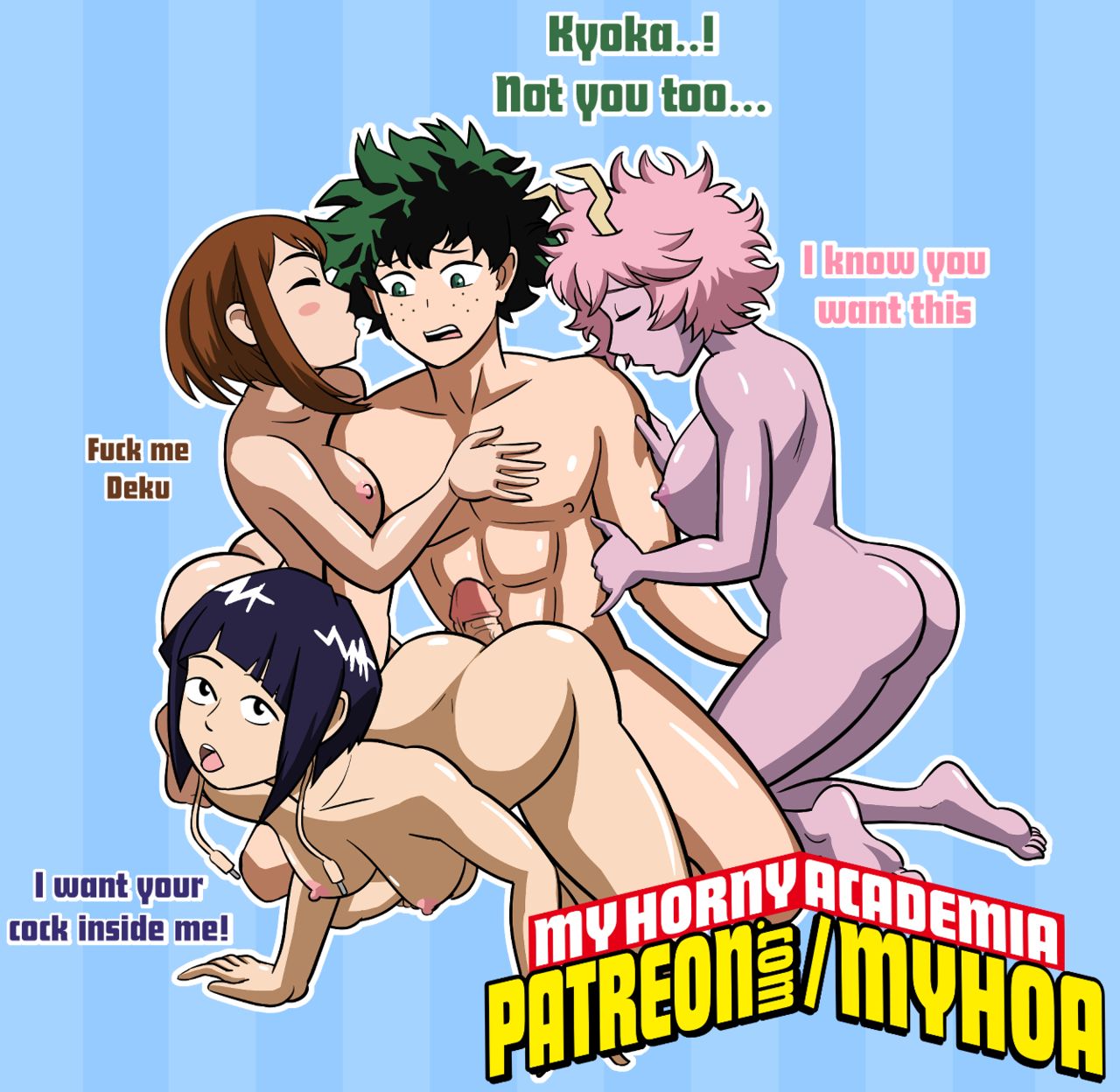 My Horny Academia page 8 full