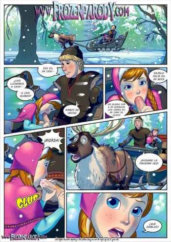 [Grimphantom] Frozen Parody  #1 [Spanish] cover