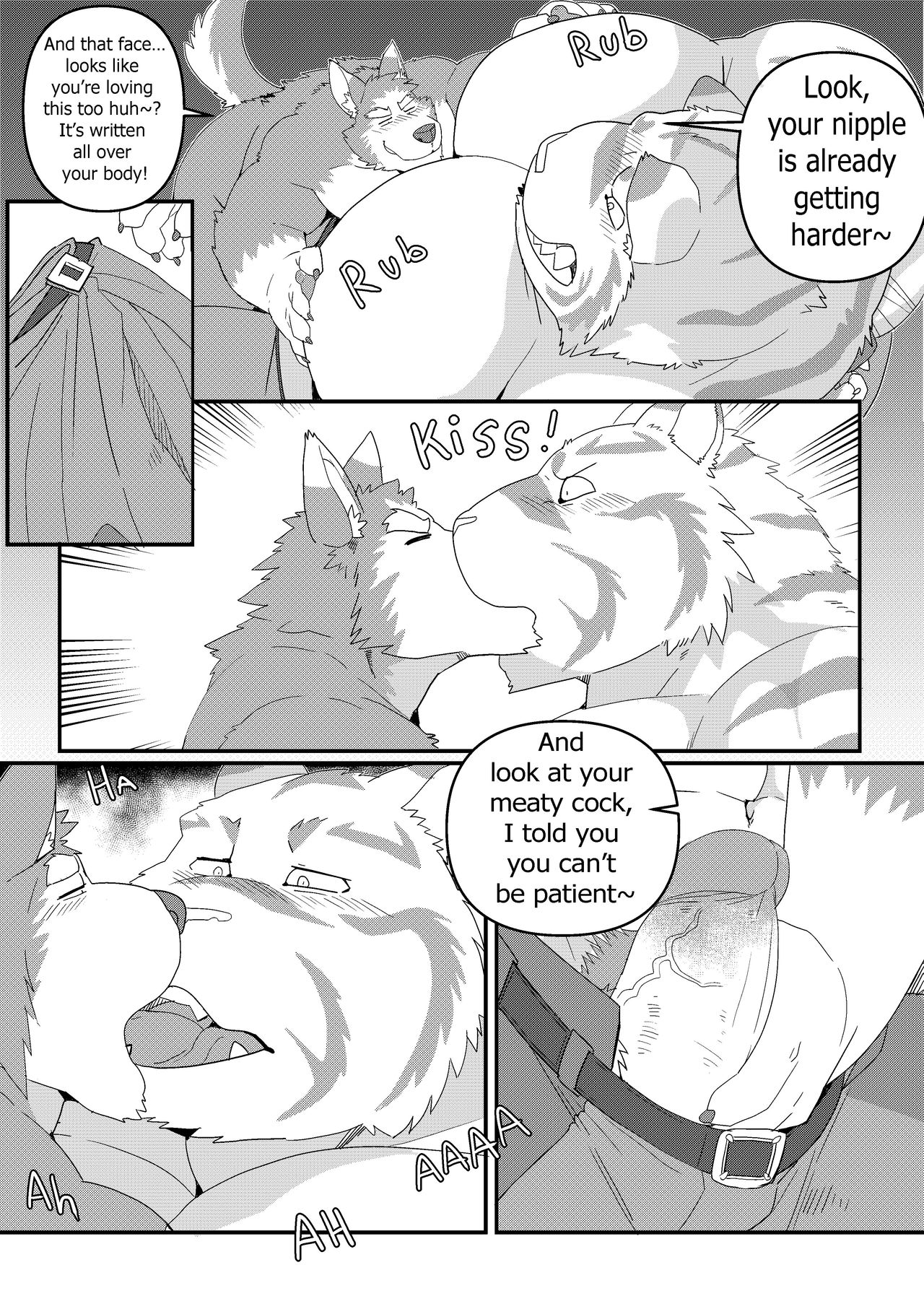 Our Boyfriend is a bulky tiger page 11 full