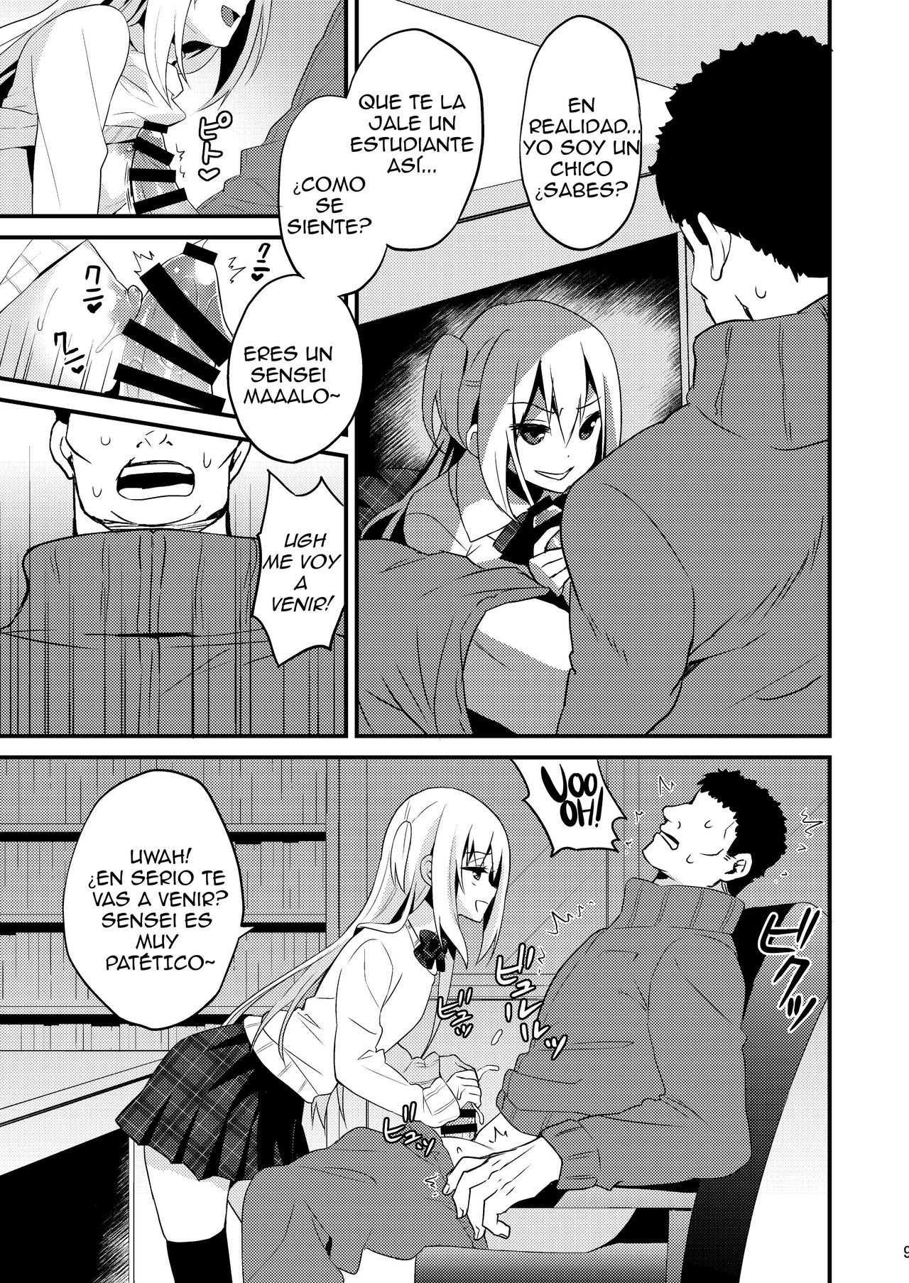Seikatsu Shidou Shojo Bitch na Otokonoko o Zecchou Kyousei page 8 full