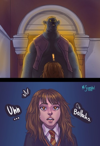 [MrScrambled] Hermione gets Trolled (Harry Potter) cover