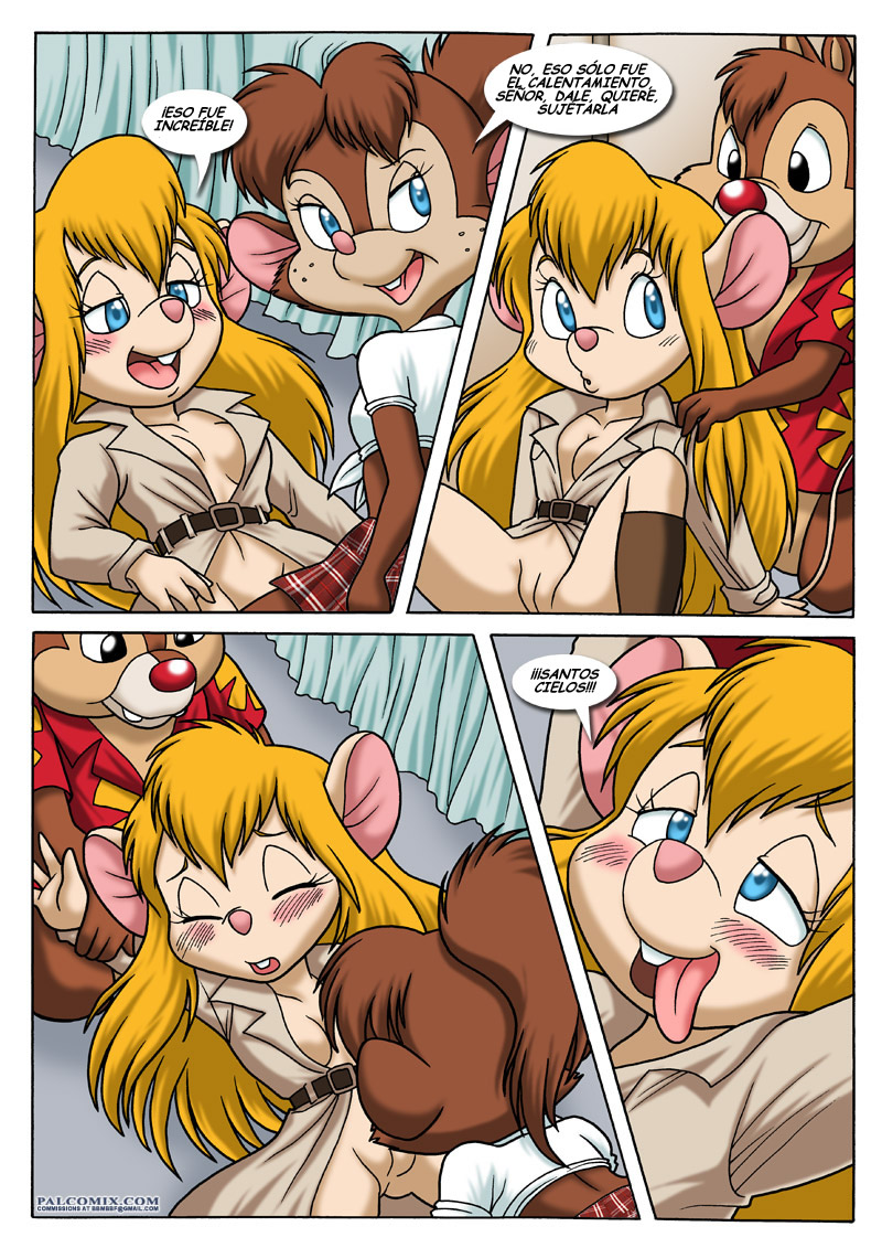 Rescue Rangers 04 Un Fantastico Cuento Americano page 12 full