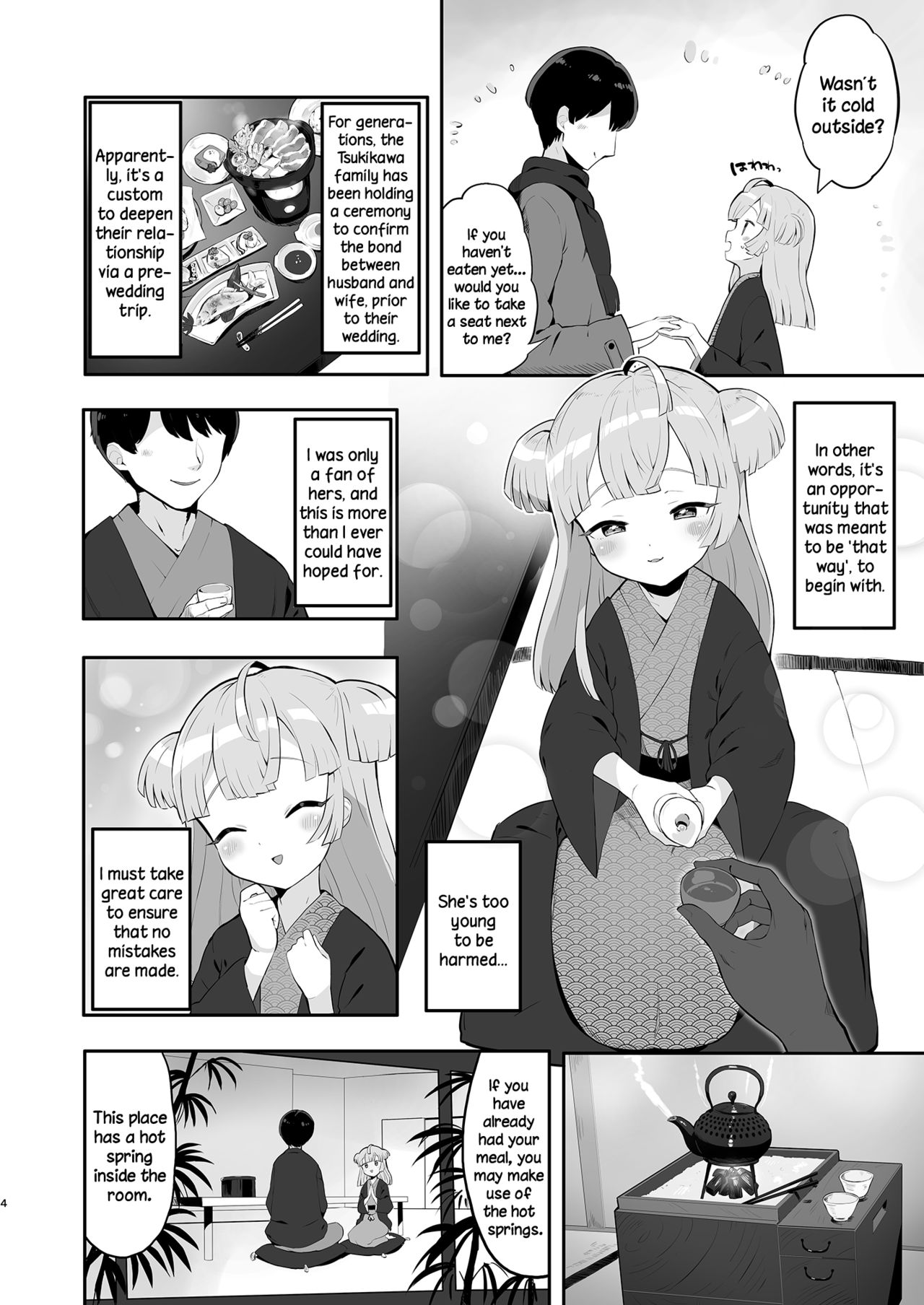 Tsukigawa Chiri to Konzen Ryokou page 4 full