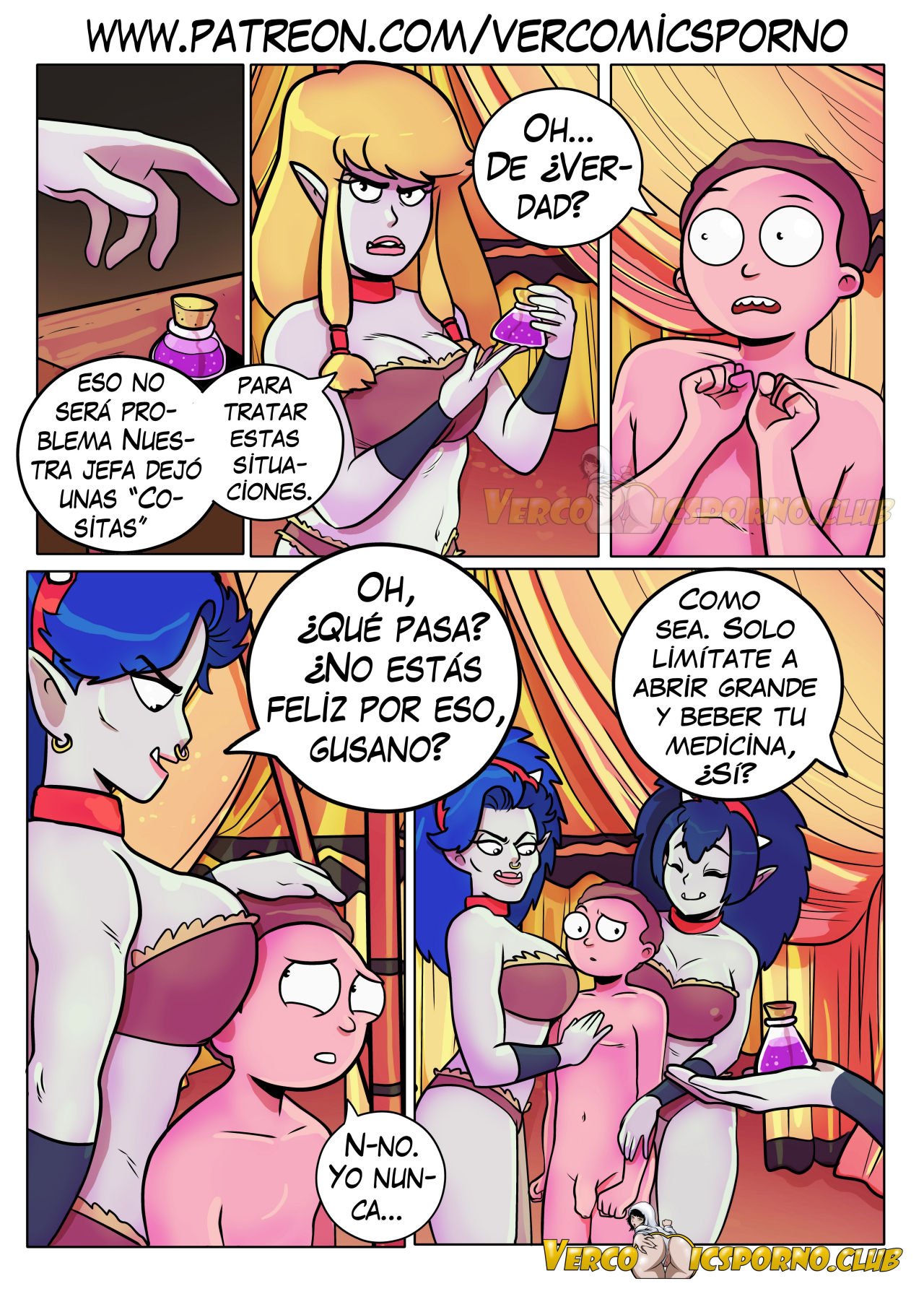 Rick & Morty: Viaje de Placer 4 -  -  - page 11 full