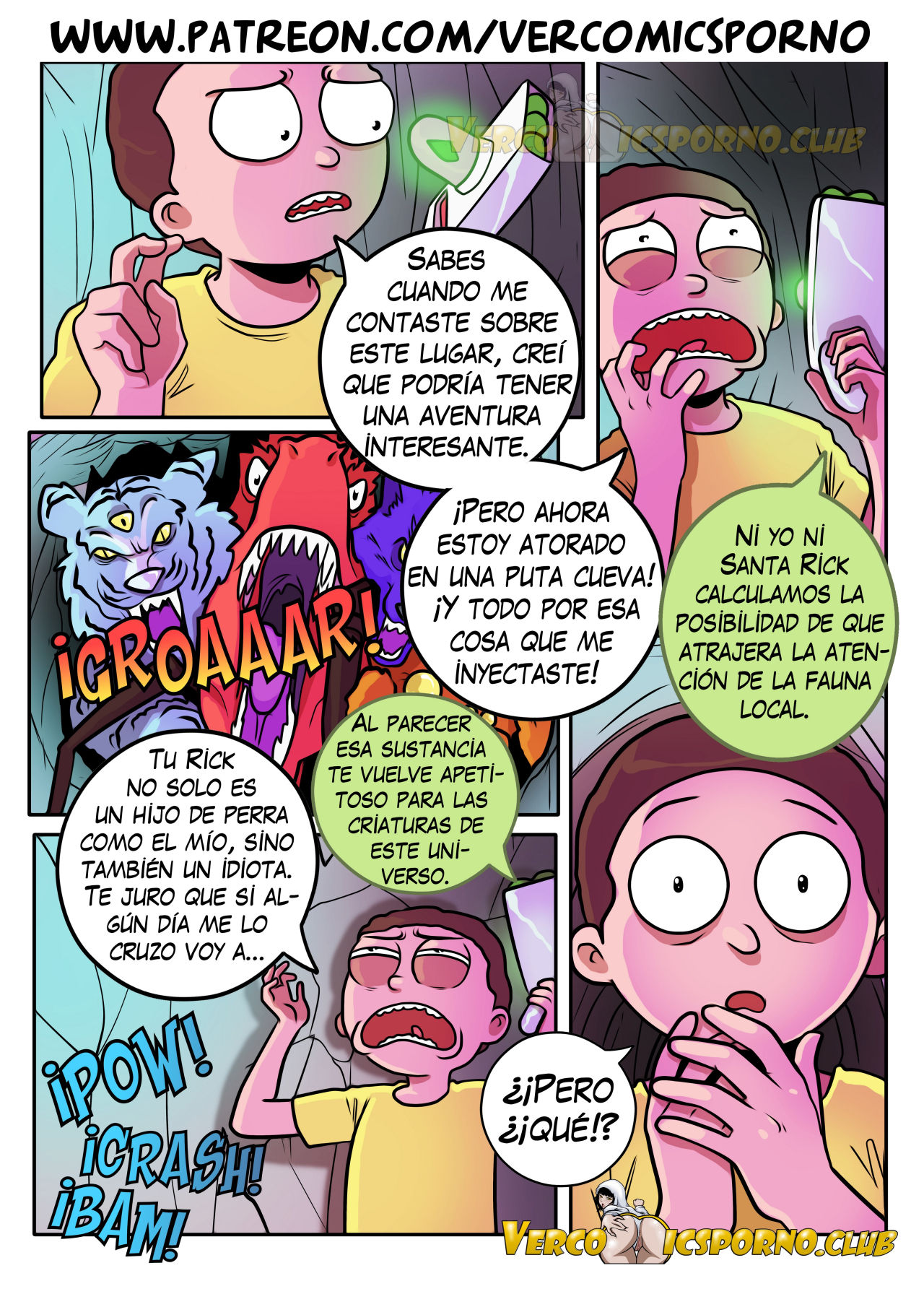 Rick & Morty: Viaje de Placer 4 -  -  - page 3 full