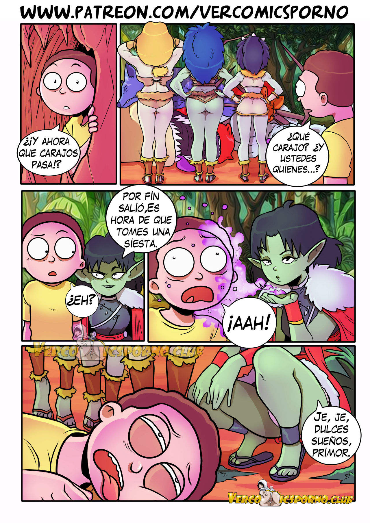 Rick & Morty: Viaje de Placer 4 -  -  - page 4 full