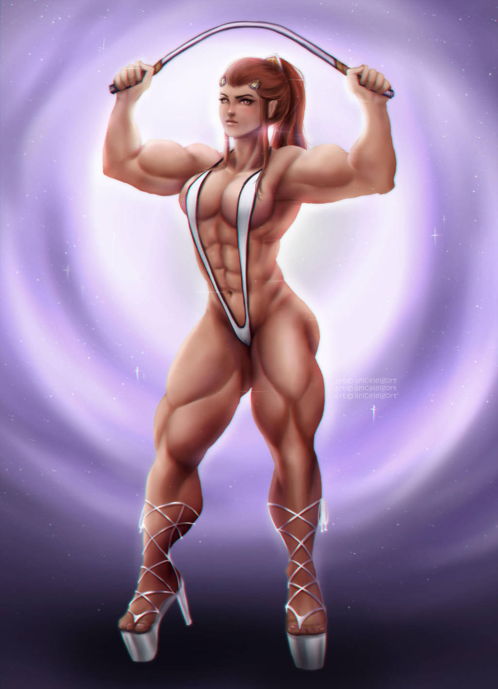 Muscle Overwatch Girls page 1 full