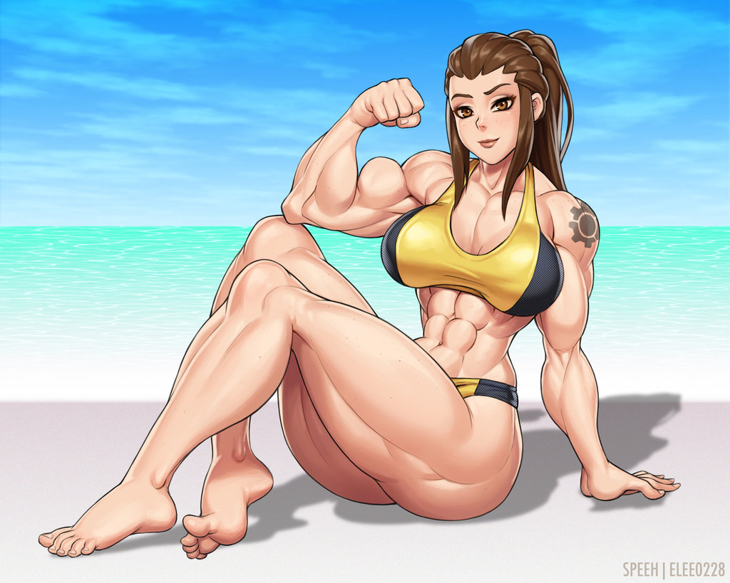 Muscle Overwatch Girls page 4 full