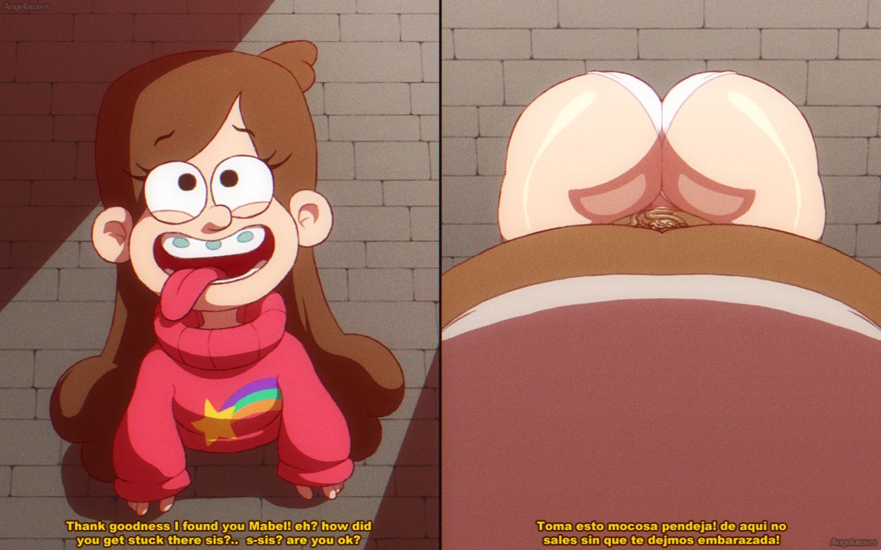 Mabel Pines stuck! page 8 full