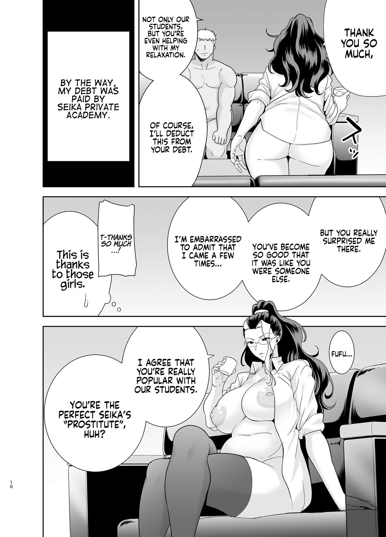 Seika Jogakuin Koutoubu Kounin Sao Oji-san 5 | Seika Girls’ Academy High School’s Official Rod Oji-san 5 page 9 full