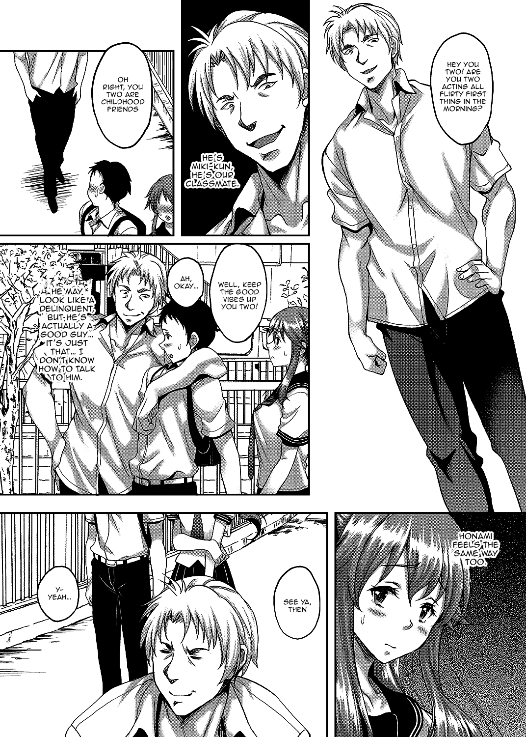Taisetsu na Hito ga Netoraremashita Osananajimi wa Aitsu no Nikubenki page 3 full