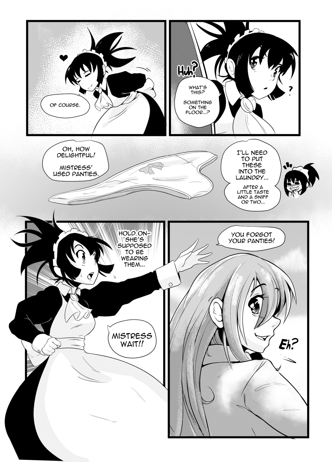 I Was Caught Masturbating by My Maid and She Locked Me in a Chastity Belt! page 11 full