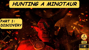 Only a noob - Hunting a minotaur cover