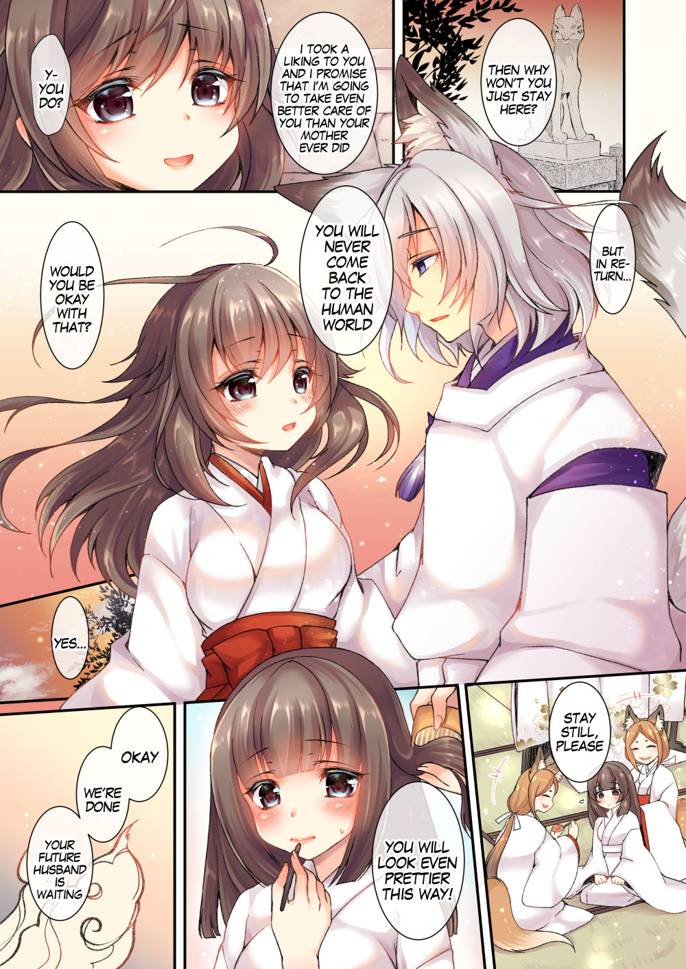 Kitsune e Yomeiri | Becoming a Fox's Wife page 7 full