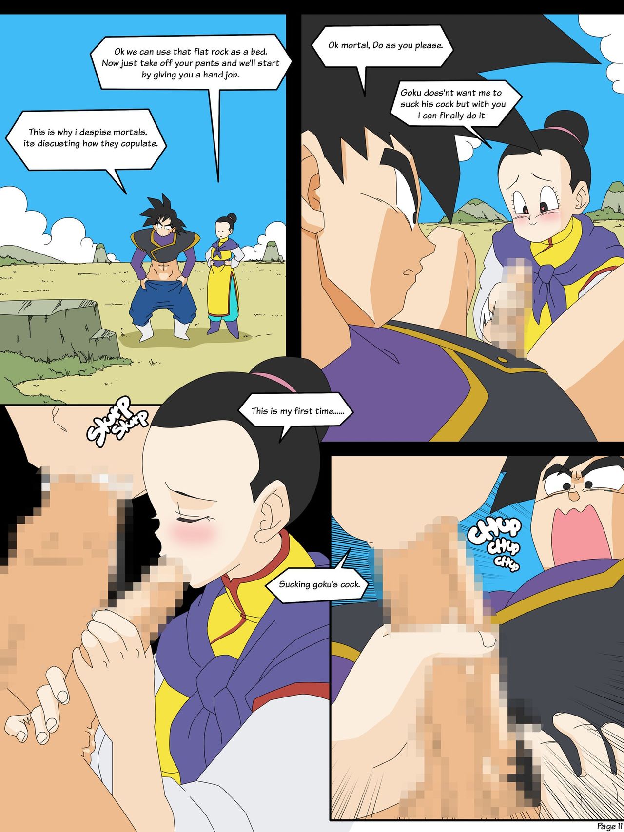Dragon Ball Yamete: Zamasu's Ambition page 11 full