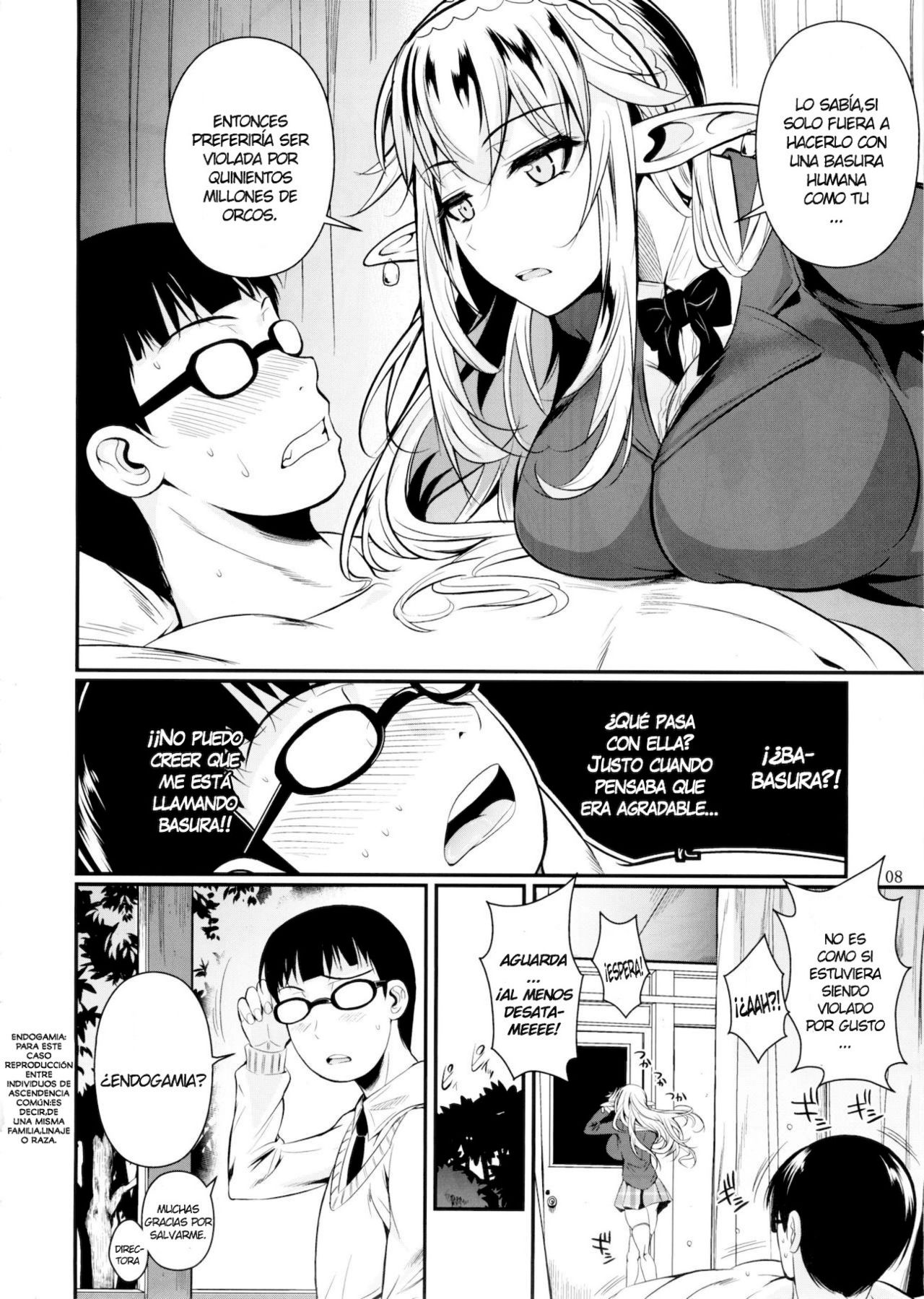 High Elf × High School 1-9 . page 11 full