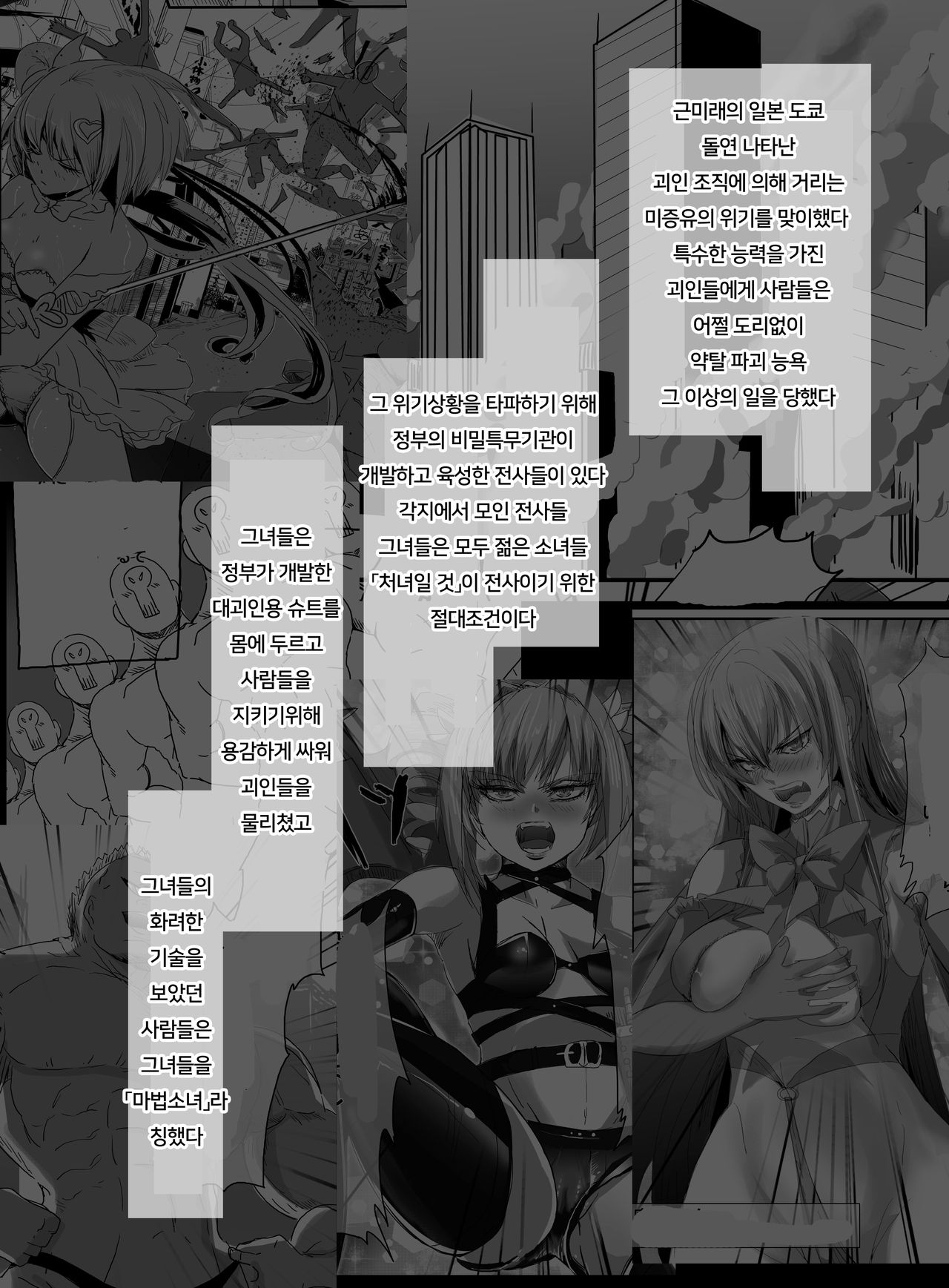 Mahou Shoujo VS Kairaku Otoshi Onna page 2 full