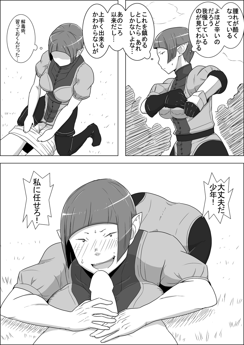 Mada Daimei no Nai Fantasy - Jimi na Elf to Minarai no Senshi I-XIII page 11 full