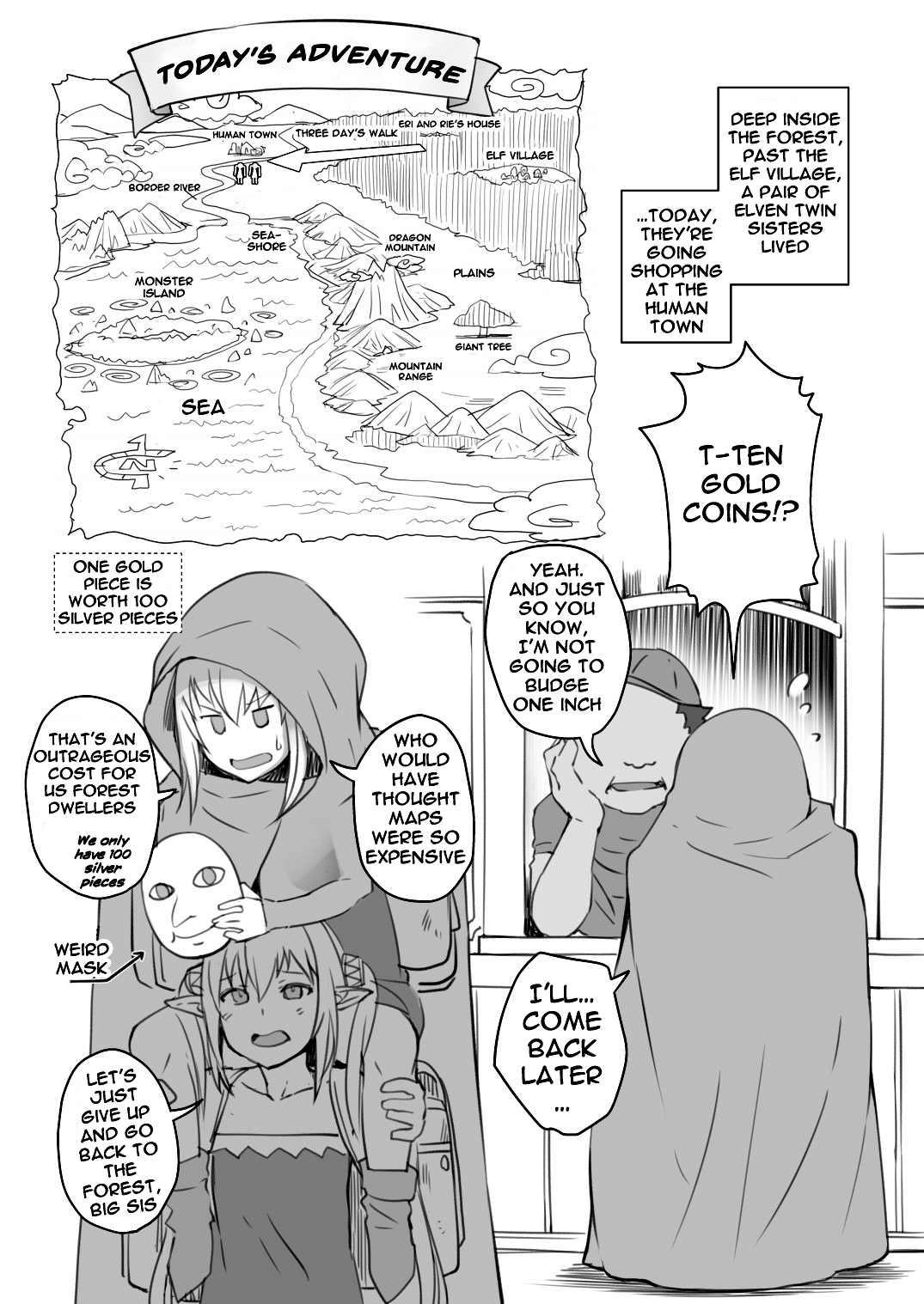 Elf to Ningen no Machi page 3 full