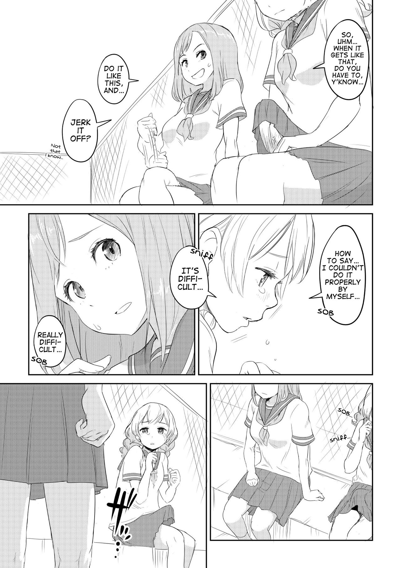 Chinko ga Haetara Dou suru ka? Shinyuu Hen | What Would You Do If You Grew a Dick? Best Friend Chapter page 3 full