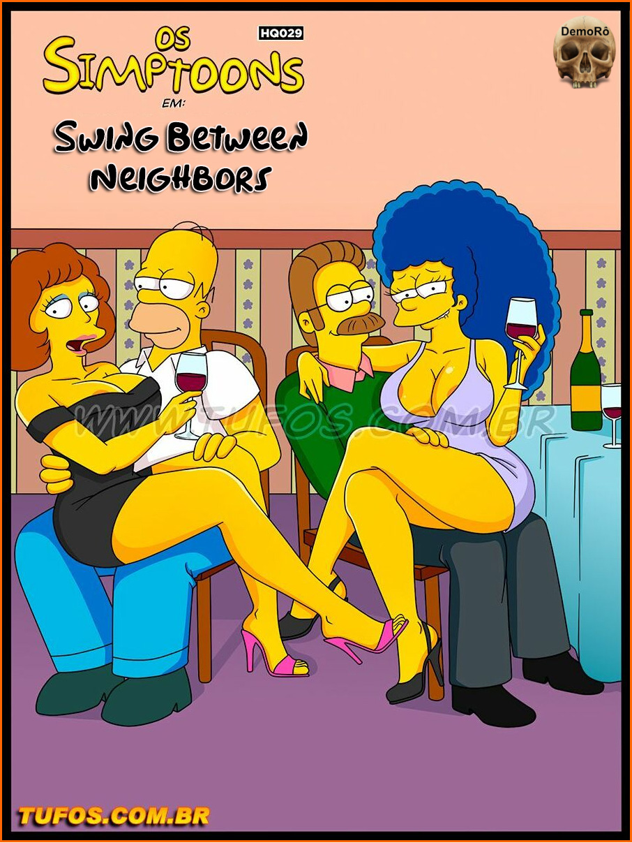 The Simpsons  Swing between Neighbors  - 29 page 1 full