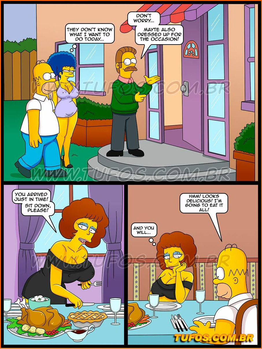 The Simpsons  Swing between Neighbors  - 29 page 4 full