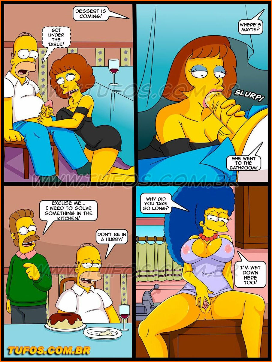 The Simpsons  Swing between Neighbors  - 29 page 7 full