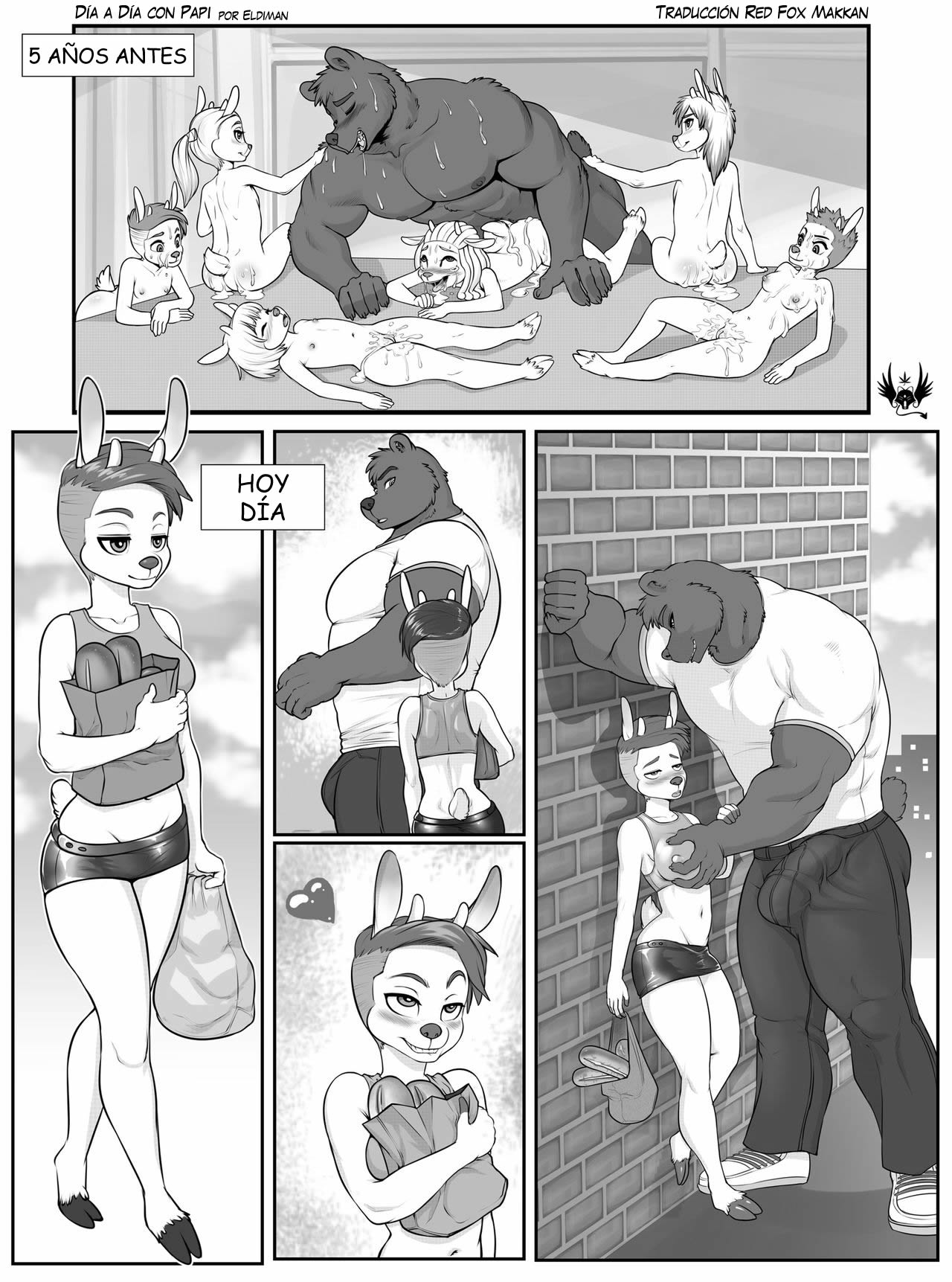 Sentadas en el Regaso de Santa / Día a Día con Papi page 4 full
