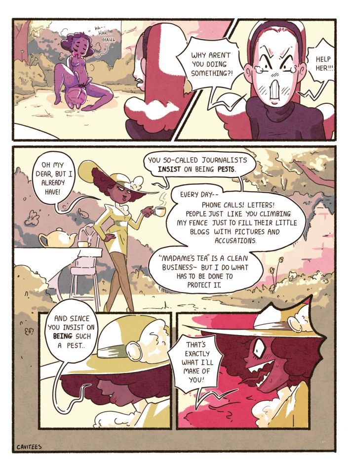 Madame's Web page 11 full