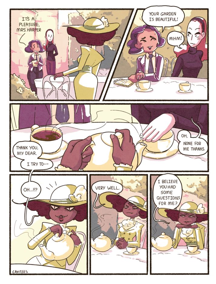Madame's Web page 6 full