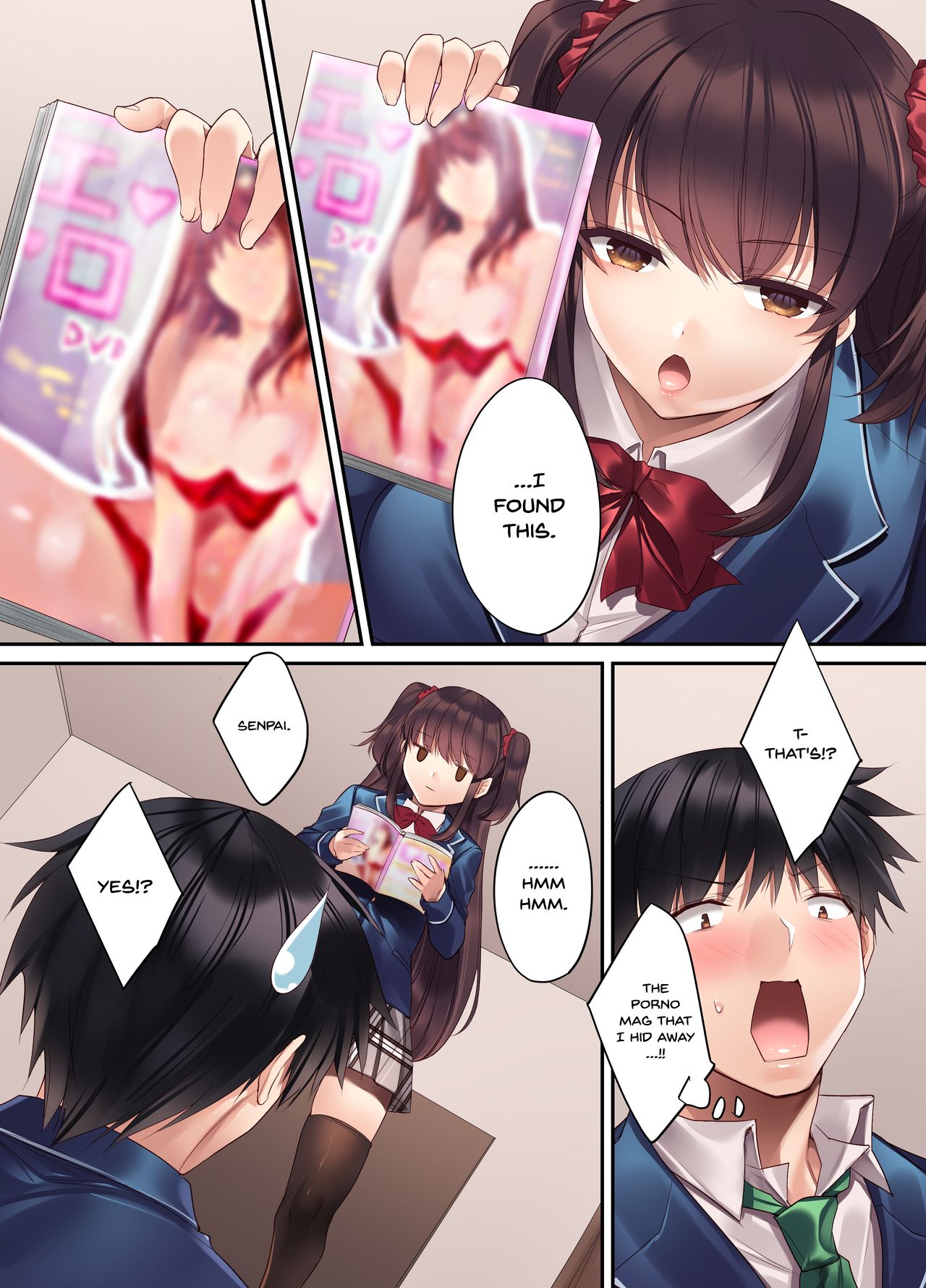 Kouhai JK ga Gimai ni!? Namaiki na Imouto ni Iroiro Wakarasete Mita. page 11 full