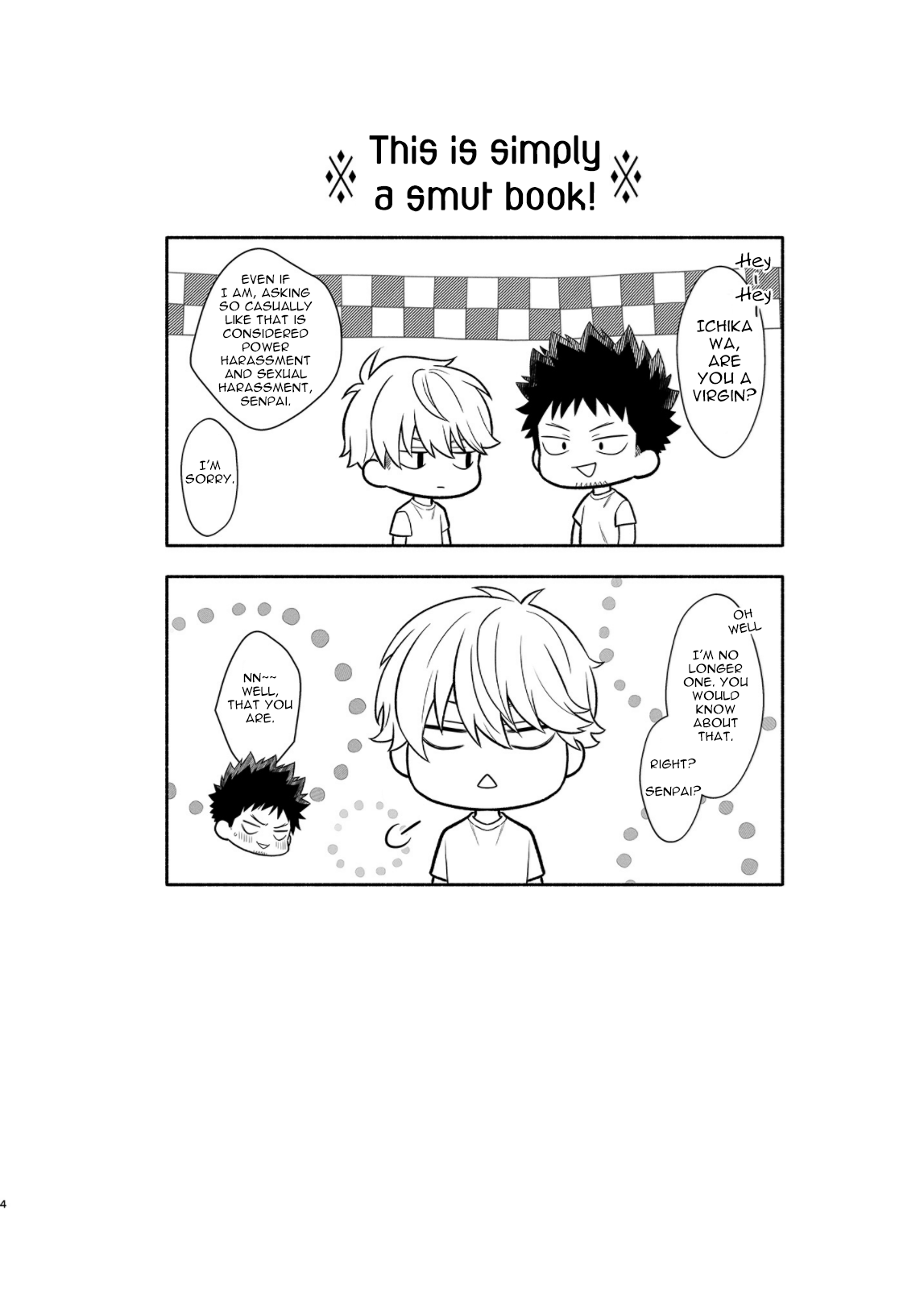 Tarinai desu, Senpai | It's not enough, Senpai page 4 full
