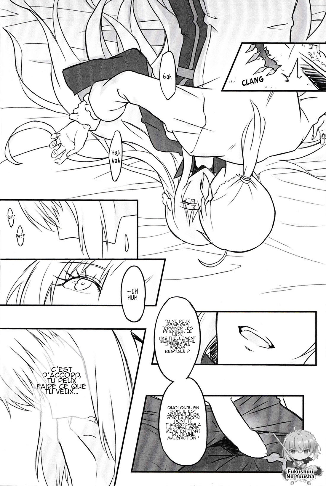 Fate Fanbook #1 Artoria x Morgan page 9 full