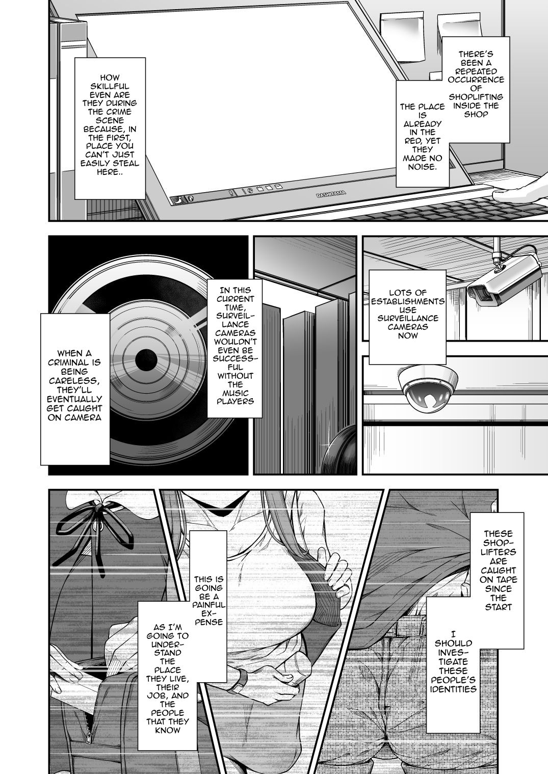 MANBIKIKAN -Ichi- Hitozuma Manbikihan no Shokuzai | Violating a Shoplifter 1 - A Shoplifting Wife's Atonement page 3 full