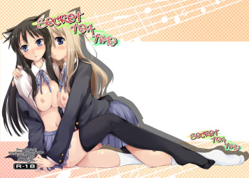 (C76) [Shimoyakedou (Ouma Tokiichi)] secret tea time (K-ON!) [Digital] cover