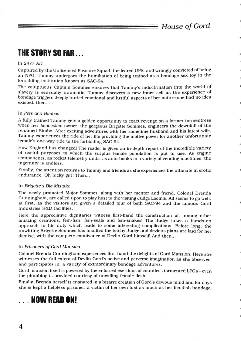 House of Gord BD-011 - 2477 AD - Part 5 - Tammys Greatest Test page 5 full