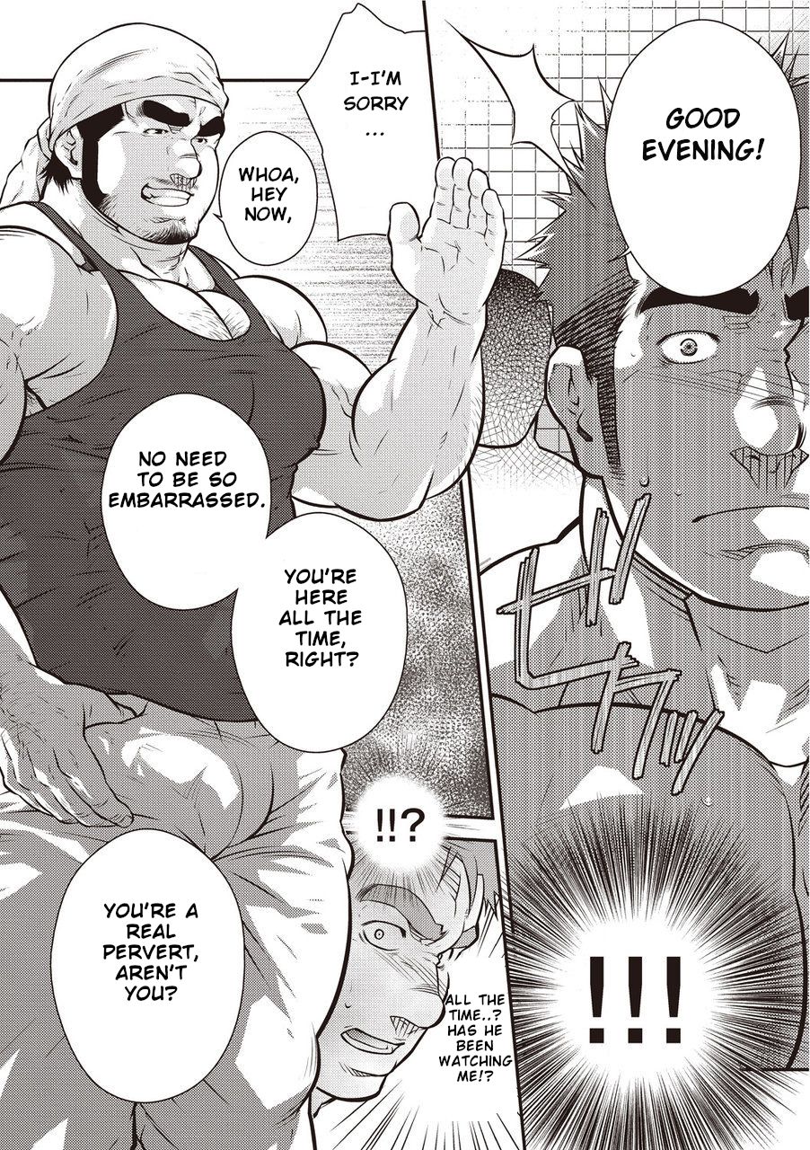 Gekijou Danji!! 06 Narcissist na Kikon Macho ga Kouen de Onanie Shite Itara/Yume ni Miru Rape page 5 full
