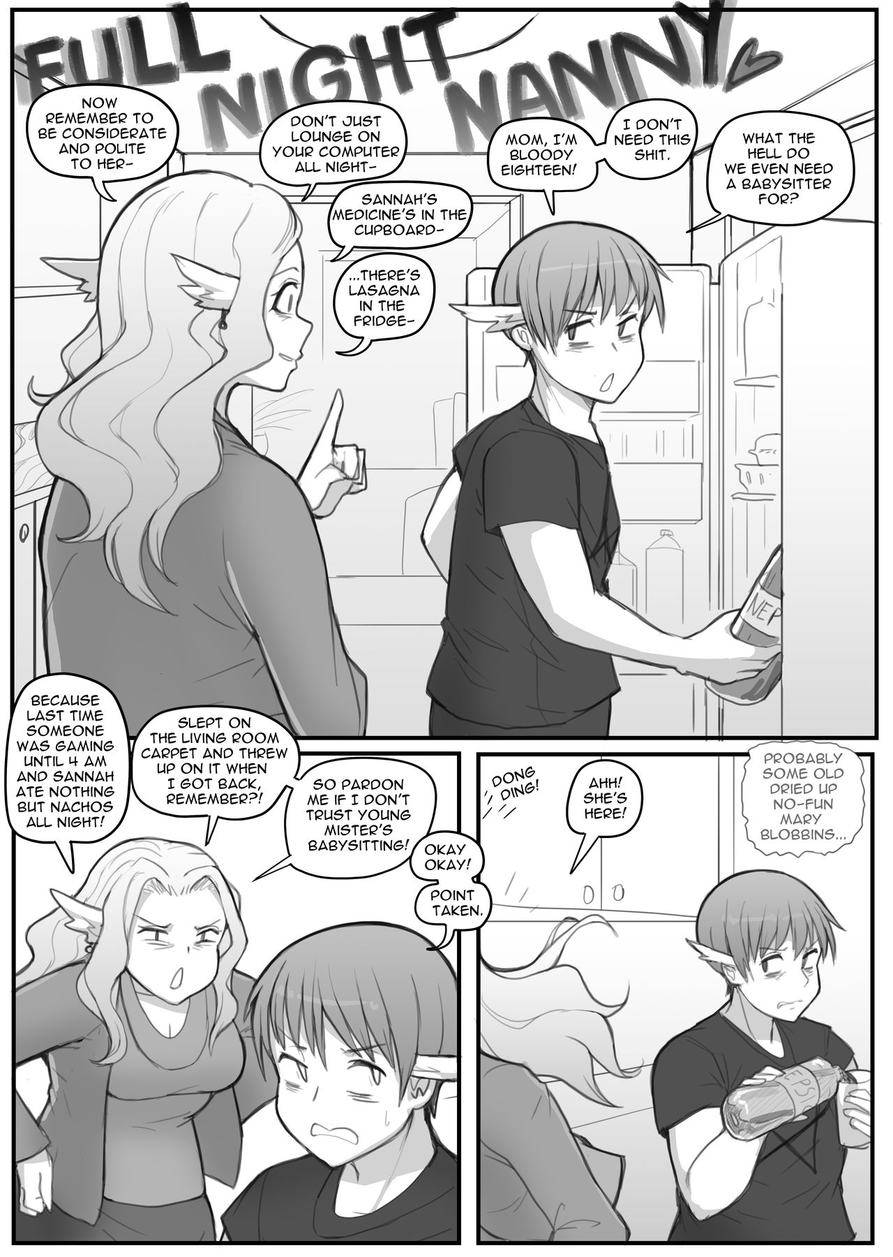 Full Night Nanny page 1 full