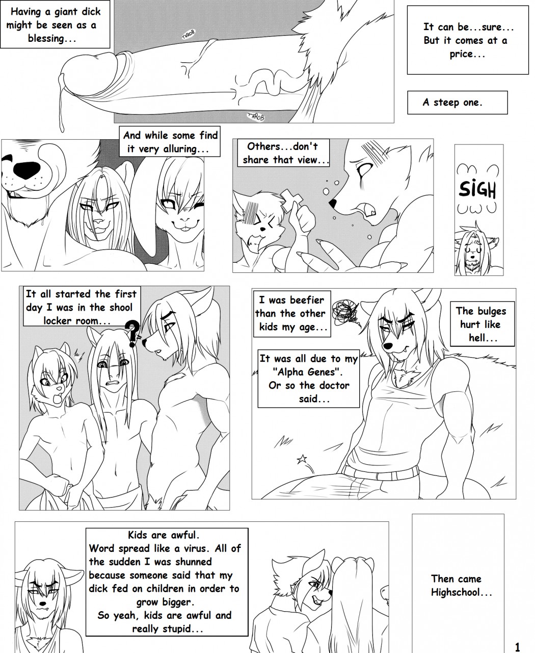 Big Dick Chronicles page 1 full