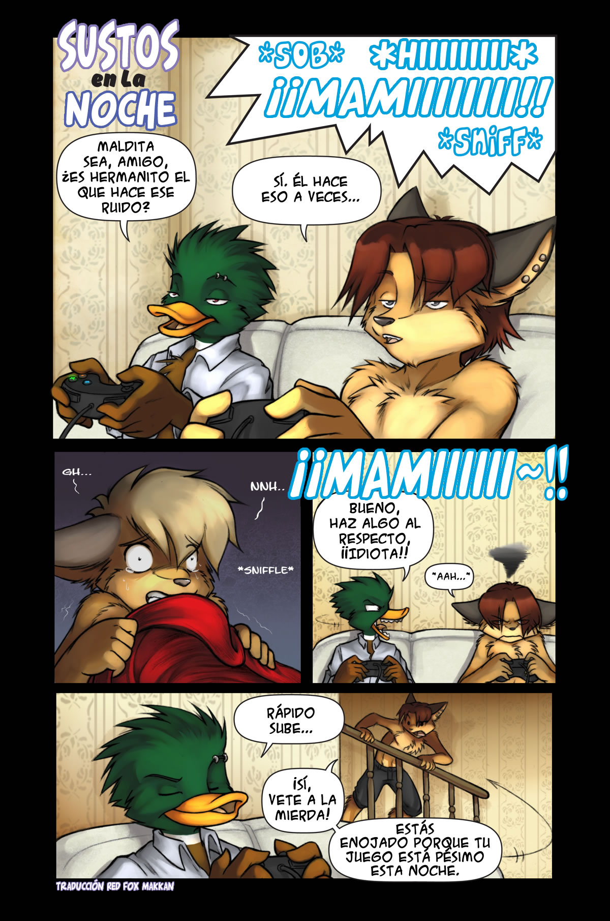 Sustos en la Noche page 1 full
