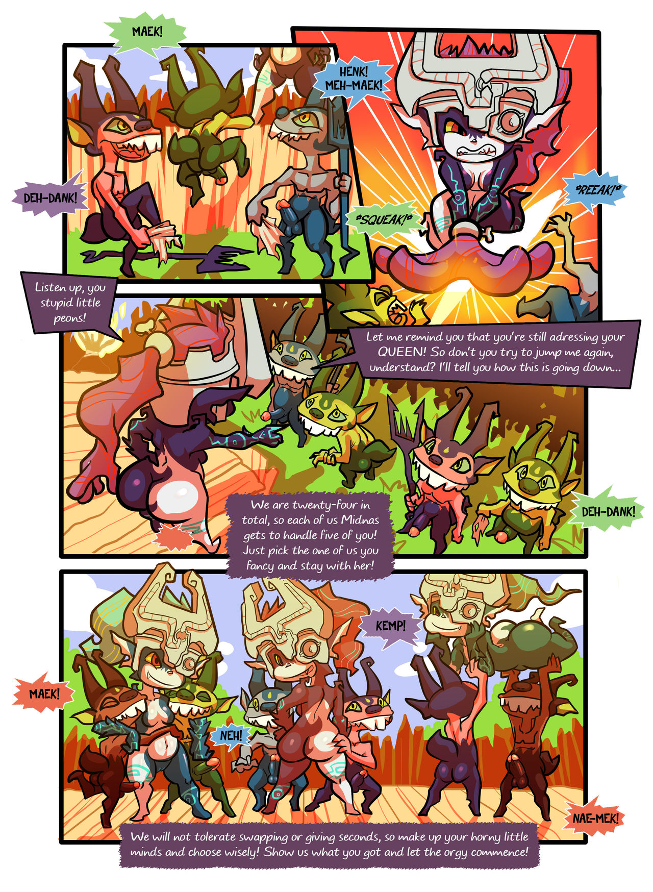 Midna, Queen of the Miniblins page 7 full