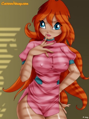 [CartoonValley] Naughty Winx babe Bloom in the nude cover